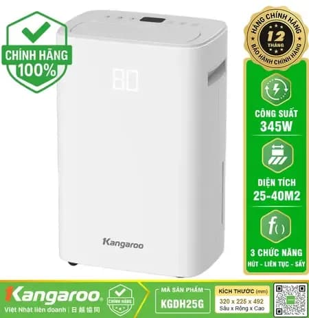 Top 1 so sánh giá Máy hút ẩm Kangaroo KGDH25G - Tìm sản phẩm giá rẻ nhất - Ảnh 10