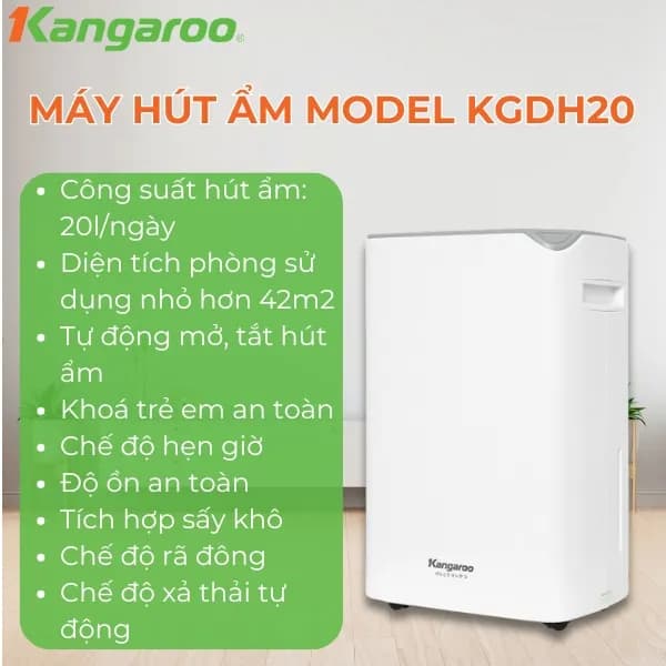Top 1 so sánh giá Máy hút ẩm Kangaroo KGDH50G - Tìm sản phẩm giá rẻ nhất - Ảnh 15