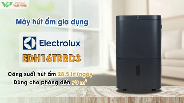 So sánh giá Máy hút ẩm kết hợp lọc không khí Electrolux EDH16TRBD3 rẻ nhất? - Ảnh 16