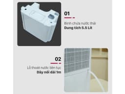 Máy hút ẩm kết hợp lọc không khí FUJIHOME DH14W-HEPA - Giá rẻ nhất hôm nay - Ảnh 12