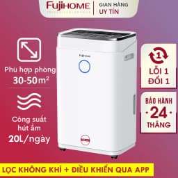 Máy hút ẩm kết hợp lọc không khí FUJIHOME DH14W-HEPA - Giá rẻ nhất hôm nay - Ảnh 19