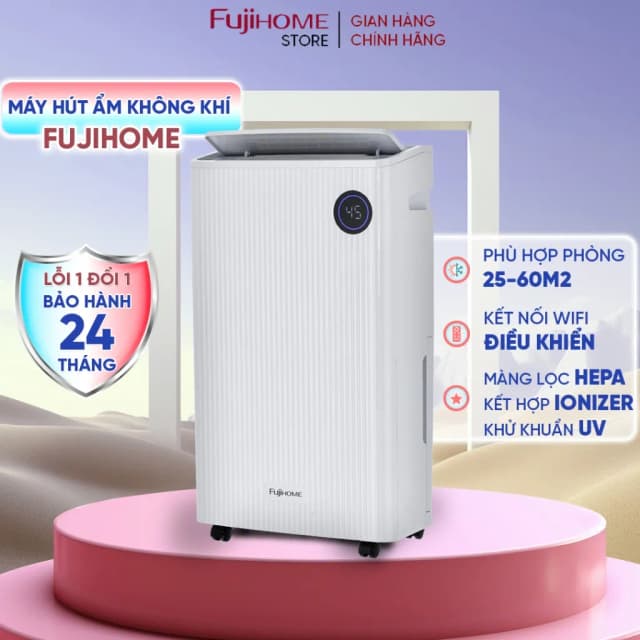 Top 1 so sánh giá Máy hút ẩm kết hợp lọc không khí FUJIHOME DH14W-HEPA - Tìm sản phẩm giá rẻ nhất - Ảnh 4