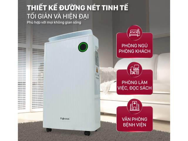 Top 1 so sánh giá Máy hút ẩm kết hợp lọc không khí FUJIHOME DH14W-HEPA - Tìm sản phẩm giá rẻ nhất - Ảnh 7
