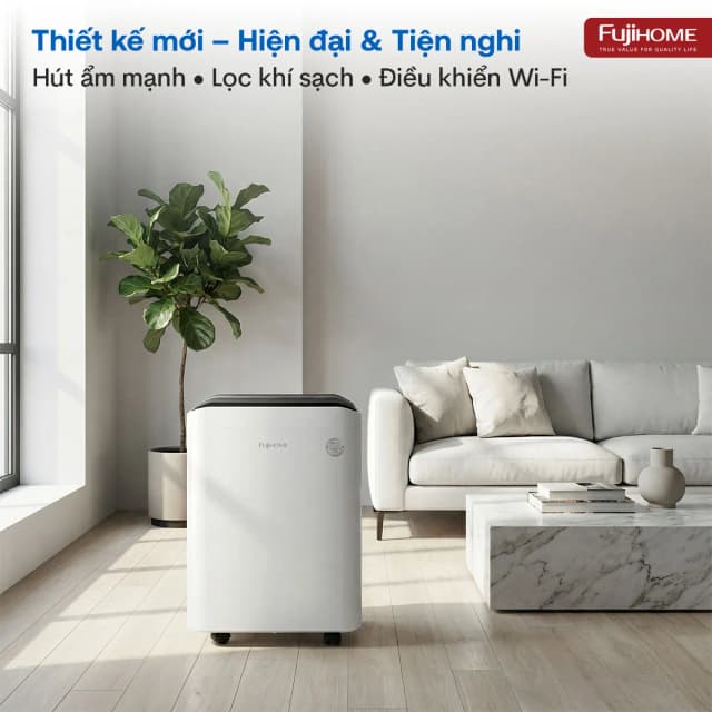 Top 1 so sánh giá Máy hút ẩm kết hợp lọc không khí FUJIHOME DH35W-HEPA - Tìm sản phẩm giá rẻ nhất - Ảnh 2