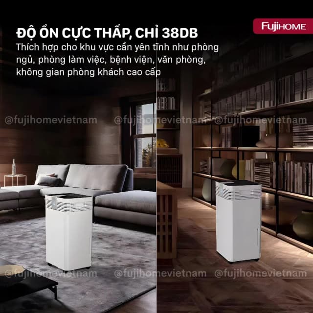 Top 1 so sánh giá Máy hút ẩm kết hợp lọc không khí FUJIHOME DH35W-HEPA - Tìm sản phẩm giá rẻ nhất - Ảnh 22