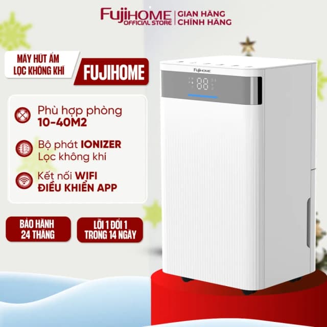 Top 1 so sánh giá Máy hút ẩm kết hợp lọc không khí FUJIHOME DH35W-HEPA - Tìm sản phẩm giá rẻ nhất - Ảnh 31