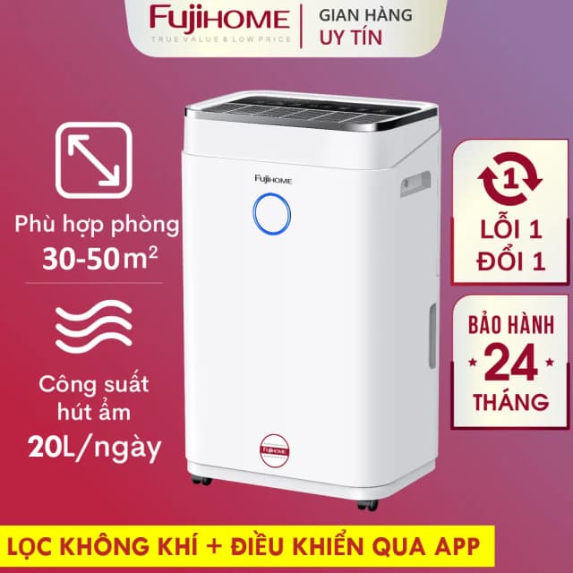 Top 1 so sánh giá Máy hút ẩm kết hợp lọc không khí Fujihome DHP05-MINI - Tìm sản phẩm giá rẻ nhất - Ảnh 17