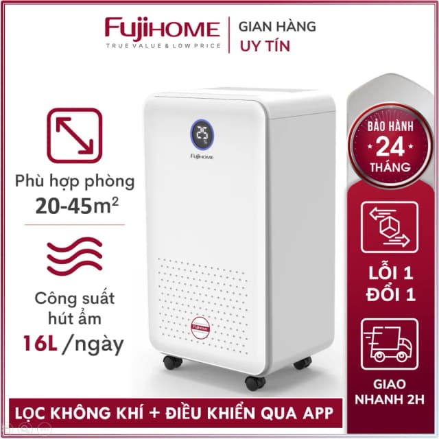 Top 1 so sánh giá Máy hút ẩm kết hợp lọc không khí Fujihome DHP05-MINI - Tìm sản phẩm giá rẻ nhất - Ảnh 50