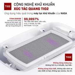 Máy hút ẩm kết hợp lọc không khí Fujihome DHP05-MINI - Giá rẻ nhất hôm nay - Ảnh 9