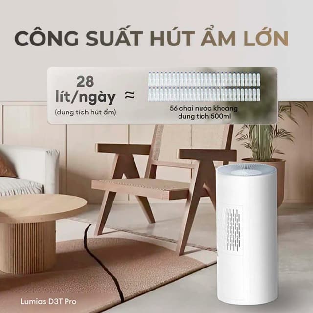 So sánh giá Máy hút ẩm LUMIAS D3T-PRO rẻ nhất? - Ảnh 9