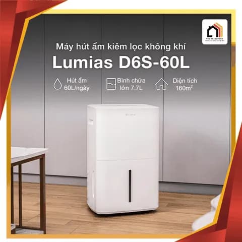 So sánh giá Máy hút ẩm LUMIAS D6S-60L rẻ nhất? - Ảnh 16