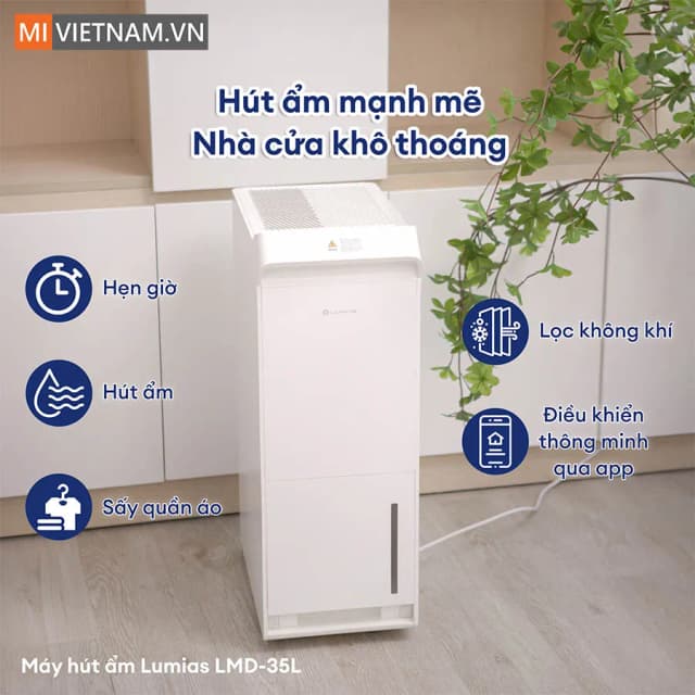 So sánh giá Máy hút ẩm LUMIAS LMD-35L rẻ nhất? - Ảnh 2