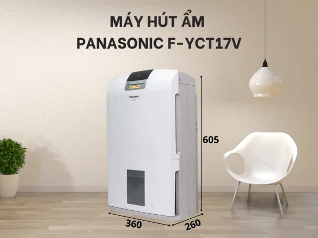 So sánh giá Máy hút ẩm Panasonic F-YCT17V rẻ nhất? - Ảnh 2