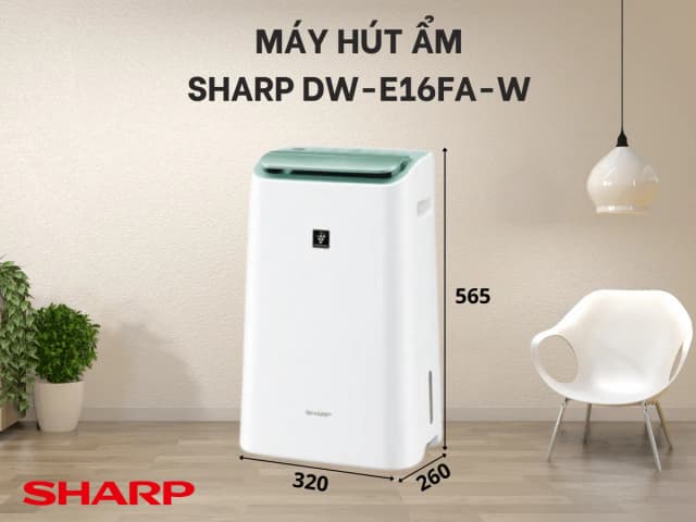 So sánh giá Máy hút ẩm Sharp DW-E16FA-W rẻ nhất? - Ảnh 3
