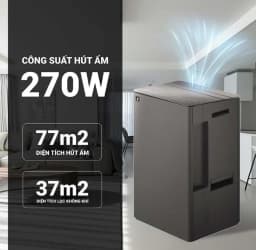 Máy hút ẩm kết hợp lọc không khí Sharp DW-T30FV-H