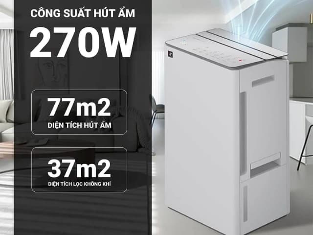 So sánh giá Máy hút ẩm kết hợp lọc không khí Sharp DW-T30FV-W rẻ nhất? - Ảnh 9