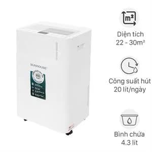 So sánh giá Máy hút ẩm Sunhouse SHD-DHB2003 rẻ nhất? - Ảnh 3