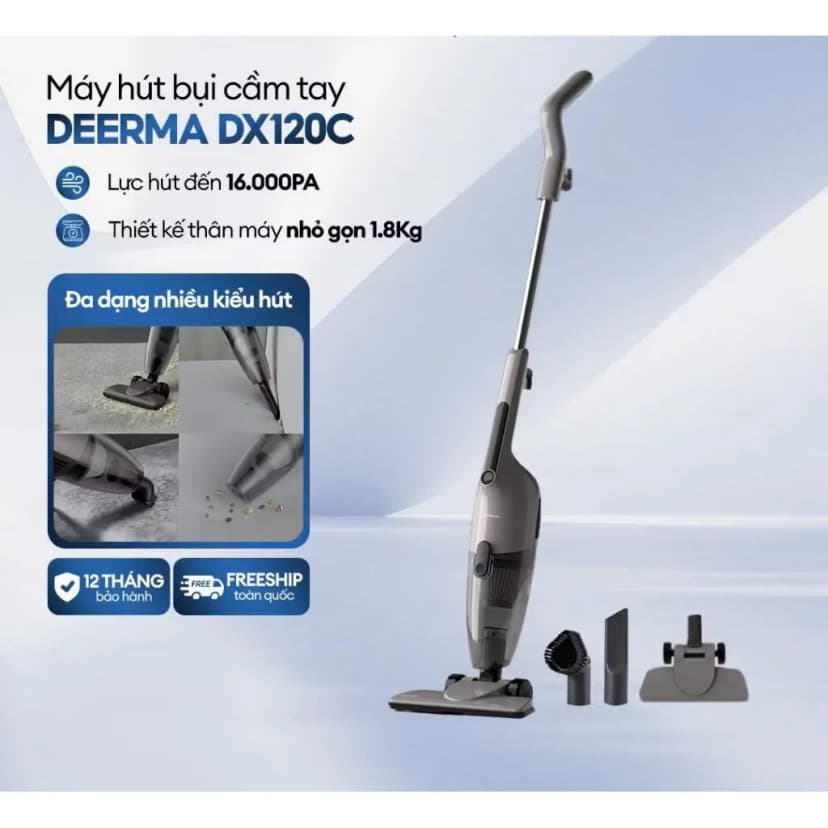 So sánh giá Máy hút bụi cầm tay Deerma DX120C - Tìm sản phẩm giá rẻ nhất - Ảnh 18