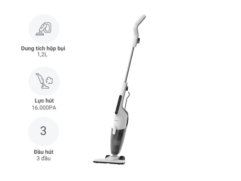 So sánh giá Máy hút bụi cầm tay Deerma DX120C - Tìm sản phẩm giá rẻ nhất - Ảnh 4