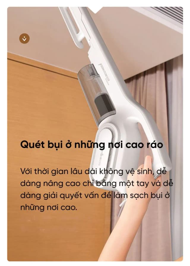 Top 1 so sánh giá Máy hút bụi cầm tay Deerma DXAD11A - Trắng - Tìm sản phẩm giá rẻ nhất - Ảnh 5