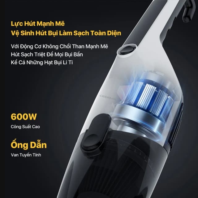 Top 1 so sánh giá Máy hút bụi cầm tay Deerma DXAD11A - Xám - Tìm sản phẩm giá rẻ nhất - Ảnh 12