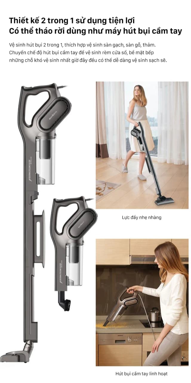 Top 1 so sánh giá Máy hút bụi cầm tay Deerma DXAD11A - Xám - Tìm sản phẩm giá rẻ nhất - Ảnh 14
