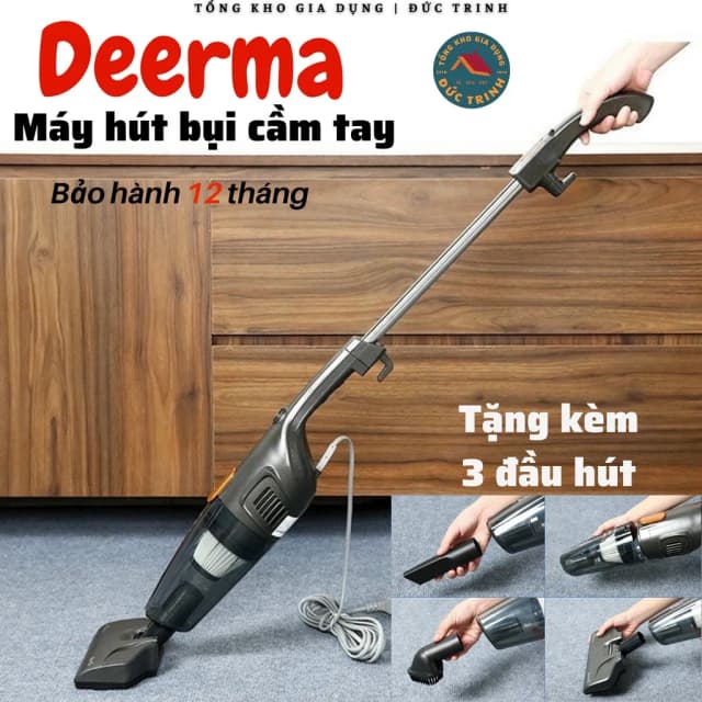 Top 1 so sánh giá Máy hút bụi cầm tay Deerma DXAD11A - Xám - Tìm sản phẩm giá rẻ nhất - Ảnh 16