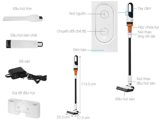 So sánh giá Máy hút bụi cầm tay Deerma VCAD11A rẻ nhất? - Ảnh 8