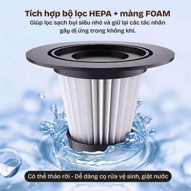 So sánh giá Máy hút bụi cầm tay FUJIHOME VC01 rẻ nhất? - Ảnh 11