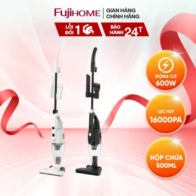 So sánh giá Máy hút bụi cầm tay FUJIHOME VC06 Đen rẻ nhất? - Ảnh 18