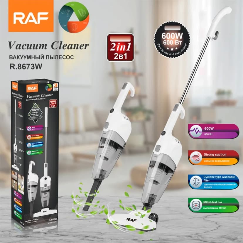 So sánh giá Máy hút bụi cầm tay RAF R.8673 - Trắng - Tìm sản phẩm giá rẻ nhất - Ảnh 5