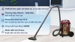 So sánh giá Máy hút bụi công nghiệp Hitachi CV-940Y 24CV WR - Tìm sản phẩm giá rẻ nhất - Ảnh 8