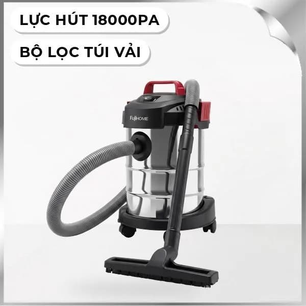 Máy hút bụi dạng hộp FUJIHOME VC12N - Ảnh 8