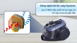 Máy hút bụi dạng hộp Midea MC18CAPBU - Giá rẻ nhất hôm nay - Ảnh 16