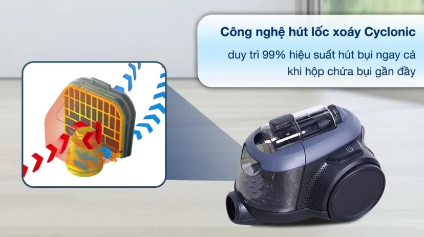 Máy hút bụi dạng hộp Midea MC18CAPBU - Giá rẻ nhất hôm nay - Ảnh 16