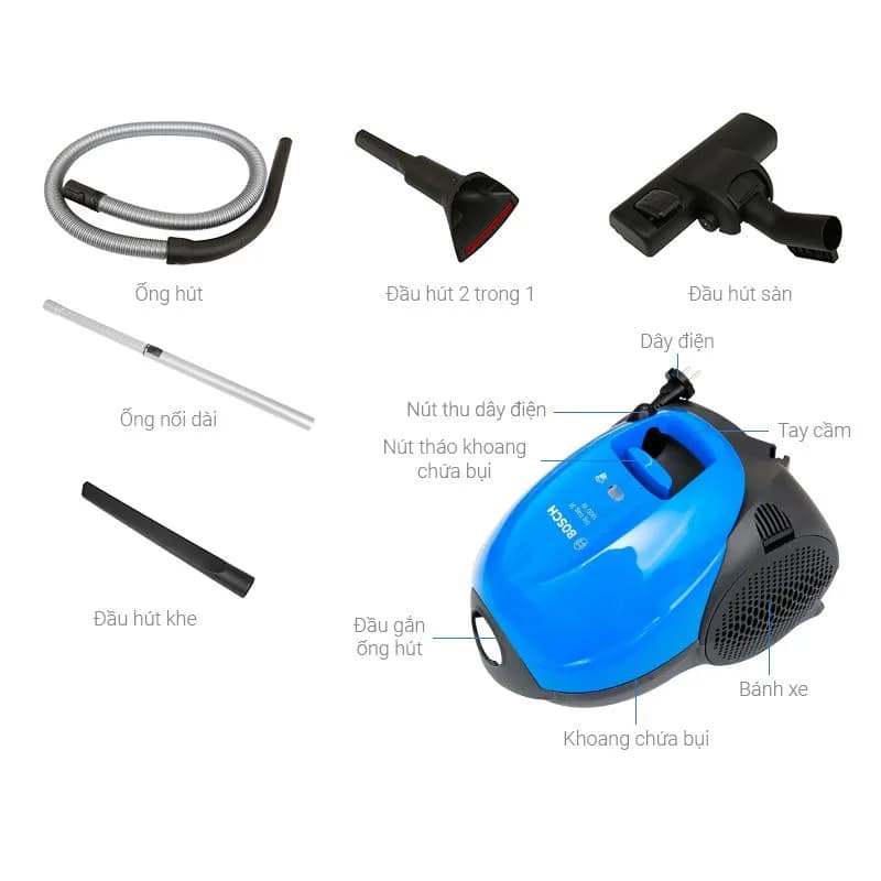 Máy hút bụi dạng hộp Midea MC18CAPBU - Giá rẻ nhất hôm nay - Ảnh 47