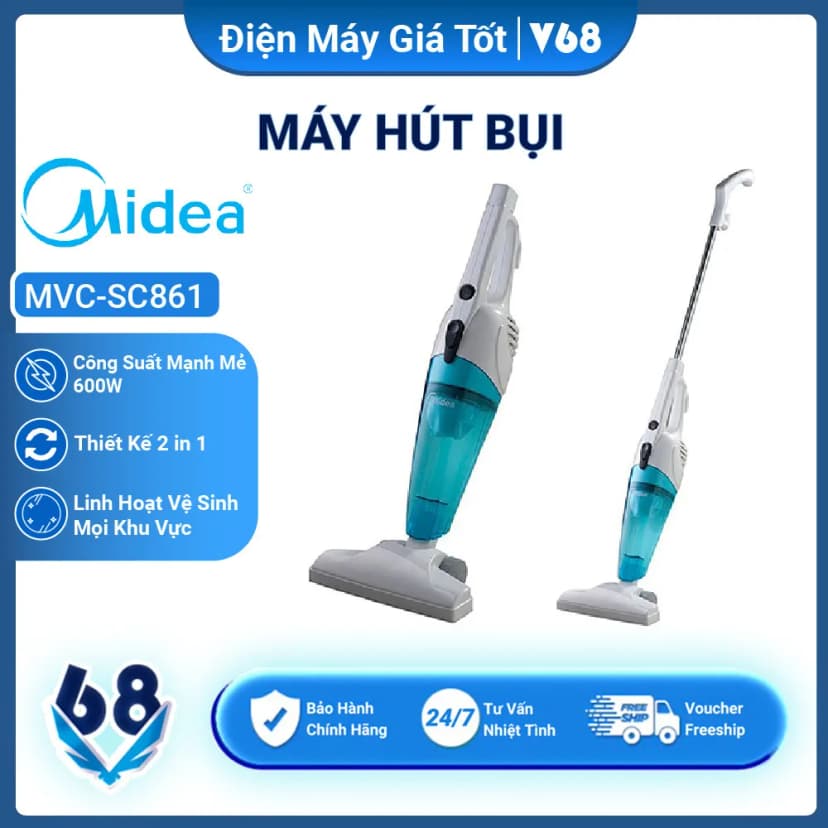 Máy hút bụi dạng hộp Midea MC18CAPBU - Giá rẻ nhất hôm nay - Ảnh 66