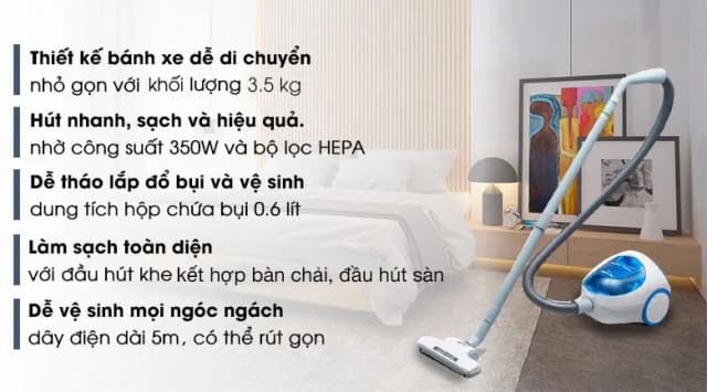 Top 1 so sánh giá Máy hút bụi dạng hộp Midea MC18CAPBU - Tìm sản phẩm giá rẻ nhất - Ảnh 69