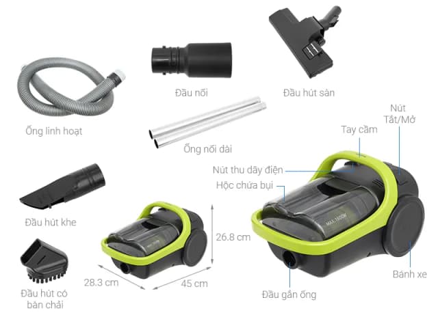 Top 1 so sánh giá Máy hút bụi dạng hộp Midea MC18CAPBU - Tìm sản phẩm giá rẻ nhất - Ảnh 70