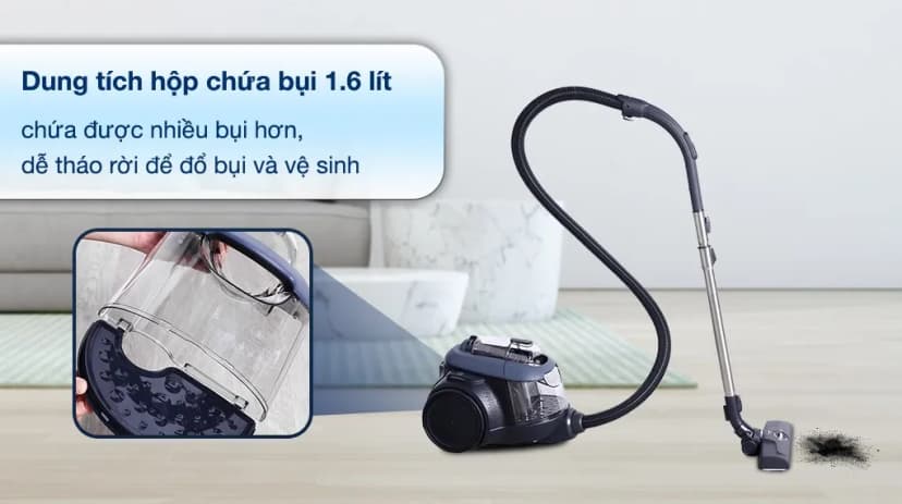 Máy hút bụi dạng hộp Midea MC18CAPBU - Giá rẻ nhất hôm nay - Ảnh 8