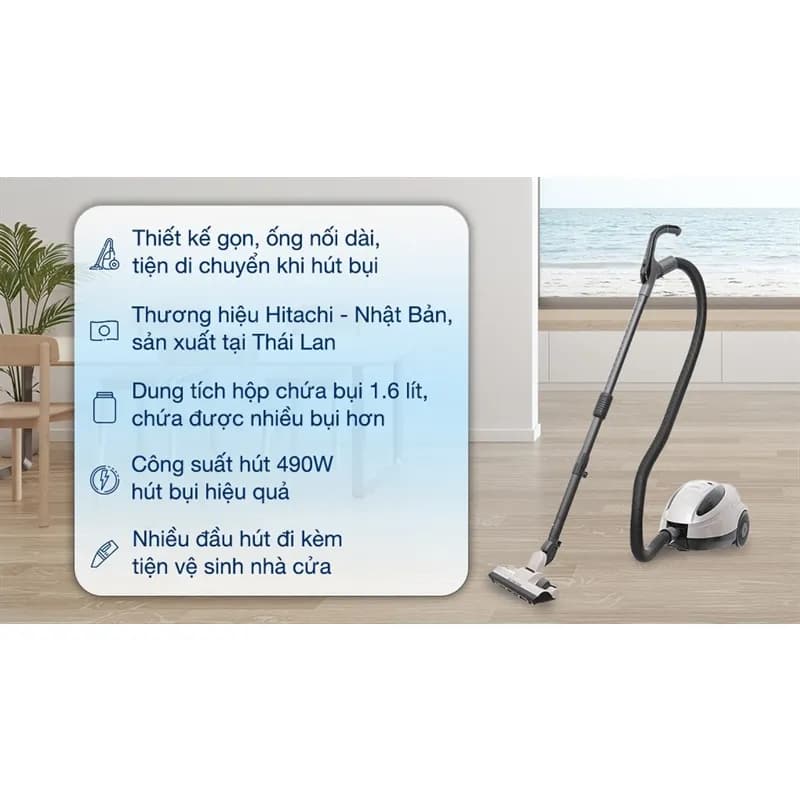 Máy hút bụi dạng hộp Midea MC18CAPBU - Giá rẻ nhất hôm nay - Ảnh 83