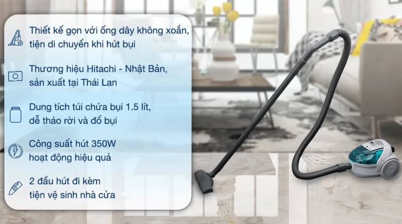 Máy hút bụi dạng hộp Midea MC18CAPBU - Giá rẻ nhất hôm nay - Ảnh 84