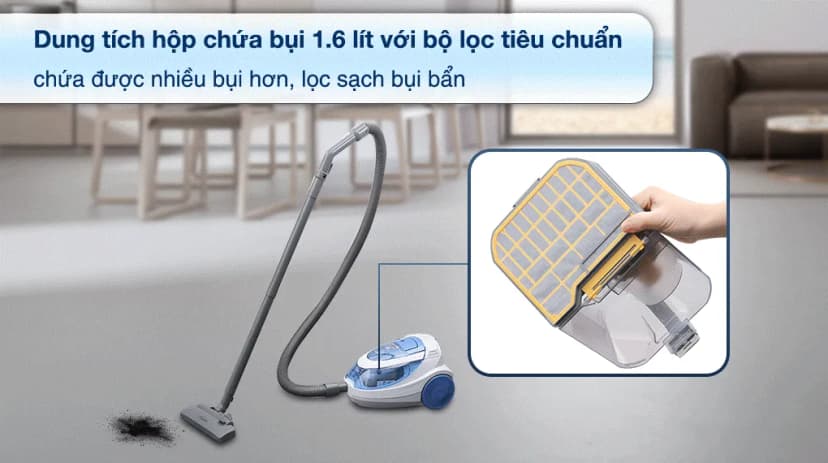 Máy hút bụi dạng hộp Midea MC18CAPBU - Giá rẻ nhất hôm nay - Ảnh 89