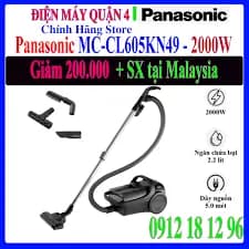 So sánh giá Máy hút bụi dạng hộp Panasonic MC-CL605KN49 - Tìm sản phẩm giá rẻ nhất - Ảnh 9