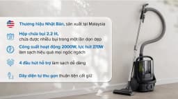 So sánh giá Máy hút bụi dạng hộp Panasonic MC-CL605KN49 - Tìm sản phẩm giá rẻ nhất - Ảnh 10