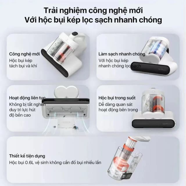 So sánh giá Máy hút bụi đệm giường Deerma DEM-CM980 rẻ nhất? - Ảnh 17