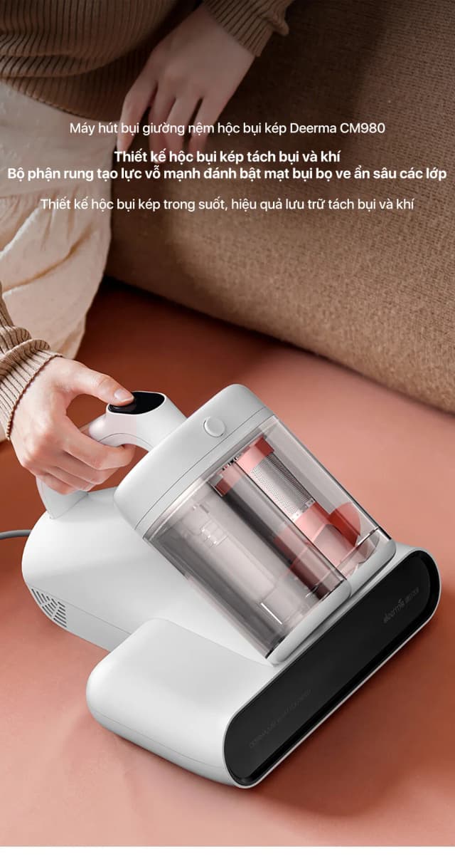 So sánh giá Máy hút bụi đệm giường Deerma DEM-CM980 rẻ nhất? - Ảnh 5