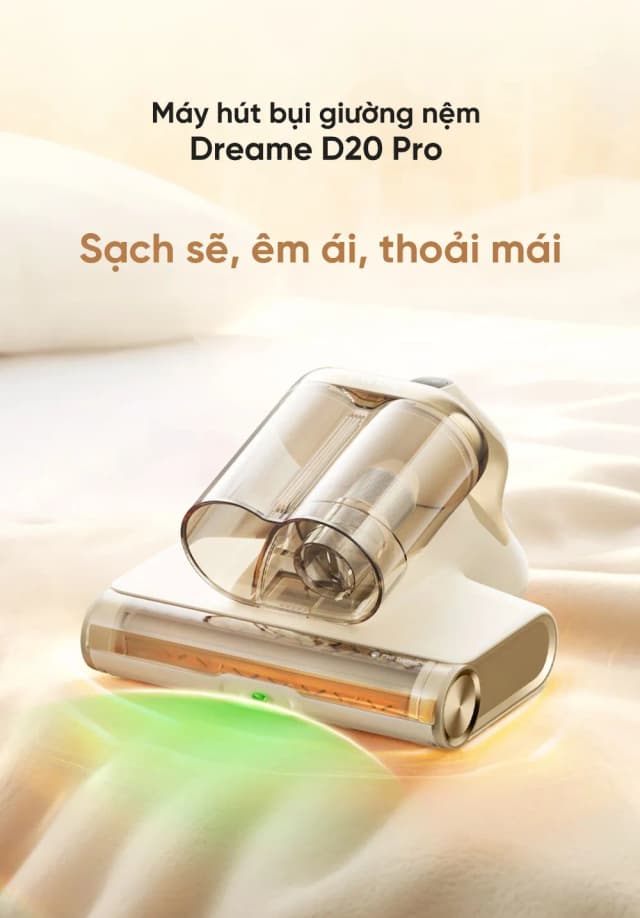 So sánh giá Máy hút bụi đệm giường Dreame D20 Pro rẻ nhất? - Ảnh 10