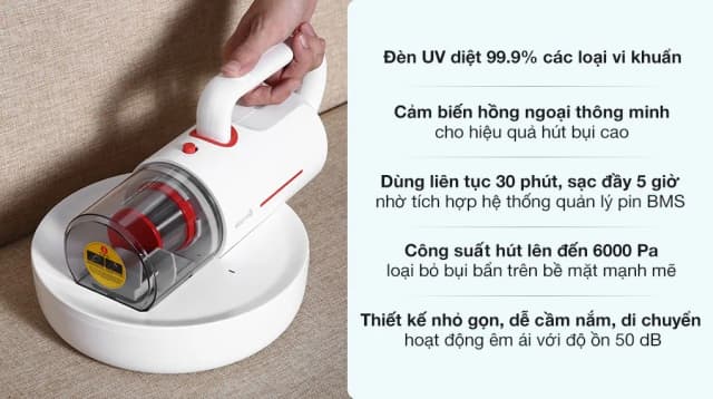 Top 1 so sánh giá Máy hút bụi đệm giường Magic A-079 - Tìm sản phẩm giá rẻ nhất - Ảnh 11