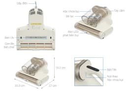 So sánh giá Máy hút bụi đệm giường Mova D20 - Tìm sản phẩm giá rẻ nhất - Ảnh 13